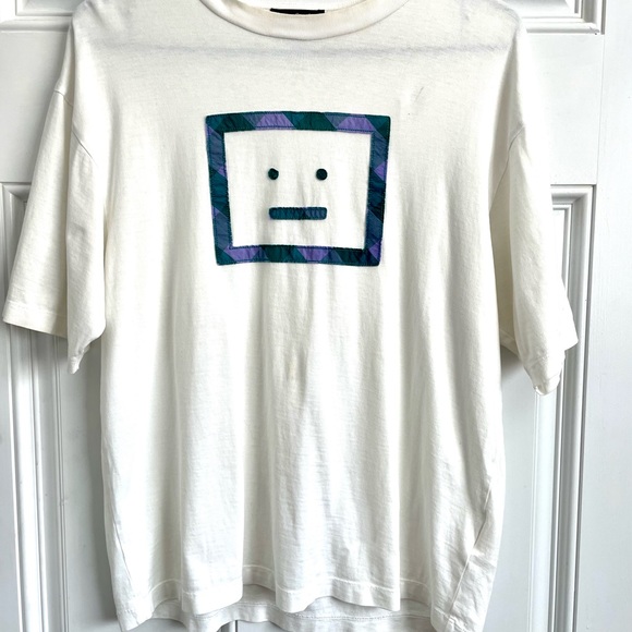 *LOWEST PRICE FIRM Acne Studios Face-applique t-shirt - Picture 3 of 10
